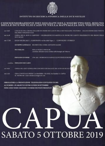 Commemorazione dei soldati caduti nella battaglia del Volturno