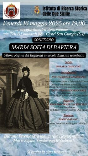 Convegno: Maria Sofia di Baviera.