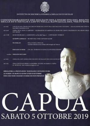 Commemorazione dei soldati caduti nella battaglia del Volturno